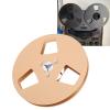 Aluminum Alloy Empty Tape Reel with 3 Holes, 5 Inch Diameter, Compatible with NAGRA, Studer Reel to Reel Recorders, for 1/4 Inch Tape (Gold) view 4