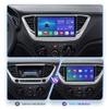 4+64GB for Hyundai Solaris 2 Verna Radio 2016 2017 2018 2019 2020 Android 13 Car Stereo 9" Touchscreen Wireless Carplay Android Auto GPS Navigation with Free Reverse Camera view 2