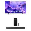Samsung 58-Inch Class Crystal UHD U8000F 4K Smart TV (2025 Model) Endless Free Content, Crystal Processor 4K B-Series Soundbar HW-B630F 3.1 ch DTS Virtual:X Soundbar (2025 Model) view 1
