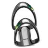 TK2768 - IP Light Black (IP Gun) Stainless Steel Ring with Top Grade Crystal in Multi Color, Size 10 view 1