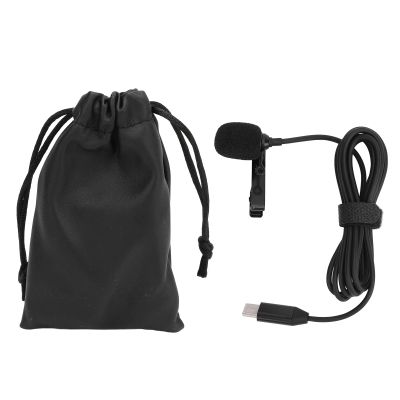 Lavalier Microphone Omnidirectional High Sensitivity Clip On Lapel Mic for Ace Pro Action Camera Accessories Online Live Streaming Vlog Filming