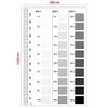 JOEBO Microscope Kit Round Corner R Corner Radius Point Line Gauge Area Measurement Film Ruler Calibration Slide Transparent Microscope Lens Adapters(7) view 2