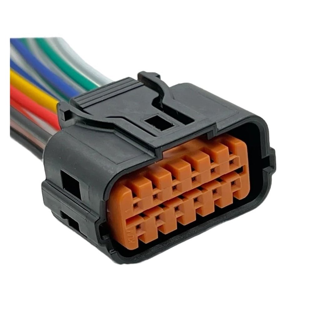 Speaker Connector 12Pin Car Back View Camera Plug Wiring Harness Auto Water Proof Connector HP285-12021 Compatible with The Sonata(20 Pcs)