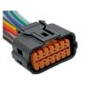 Speaker Connector 12Pin Car Back View Camera Plug Wiring Harness Auto Water Proof Connector HP285-12021 Compatible with The Sonata(20 Pcs) view 1