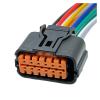 Speaker Connector 12Pin Car Back View Camera Plug Wiring Harness Auto Water Proof Connector HP285-12021 Compatible with The Sonata(20 Pcs) view 2