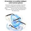 Yoidesu Smart Translator Glasses AI Translation Glasses Real Time Voice Translator 163 Languages Anti Blue Light Lens Lightweight Metal TR Frame for Travel Music Calls view 4