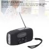Yoidesu Hand Crank Survival Emergency Solar Radio with 2000mAh USB Charger 3 LED Flashlight AM FM NOAA Weather Radio for Camping Power Outages view 2