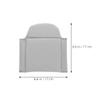 CIYODO 4pcs Camera Bag Divider Inserts Padded Versatile Lightweight Protective Dslr Bag Organiser for Pouch Separator view 2