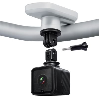 TIROL SUPPLIES Ultra Light Action Camera | 170 Wide Angle FHD 1080P | Front or Rear View Bike Camera, Loop Recording, USB Rechargeable, Two-Prong Mount for Men