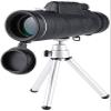 Portable Binoculars High Power Monocular Telescope, High Power HD Monocular with Tripod for Bird Watching, Camping, Hiking, Match view 1