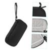 CONGARTENO Portable Headphone Data Cable Organizer Case Travel Electronics Storage Pouch Zippered Oxford Cloth for USB Cables and Chargers view 3