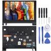 MPXPOTTHW Cell Phone Replacement OEM LCD Screen for Lenovo Yoga Tab 3 (10 inch) YT3-X50, YT3-X50F, YT3-X50M Digitizer Full Assembly with Frame (Black) Spare Parts view 1