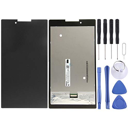 MPXPOTTHW Cell Phone Replacement OEM LCD Screen for Lenovo TAB 2 A7-30 with Digitizer Full Assembly (Black) Spare Parts
