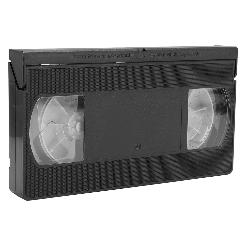 Yoidesu VCR VHS Head Cleaner Dry Cleaning System for VCR VHS Player Up to 50 Uses Removes Dust Smudge No Fluid Needed Restores Screen Shake Noisy Sound Slow Read Speed