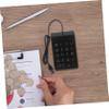 KOMBIUDA USB Wired Key Mechanical Numeric Keypad for Laptop Desktop Durable Number Pad with Stable Connection Compact Design for Financial Accounting and Data Entry view 3
