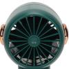 Glomora Smart Digital Display Handheld Fan Leafless Silent Small Turbine Fan Pocket Portable USB Electric Fan for Desktop (Green) view 4