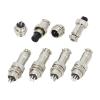 YWZBQL 1 Set 12mm GX12 2/3/4/5/6/7Pin Screw Aviation Connector pl;/UG The Aviation pl;/UG Cable Connector Regular pl;/UG and Socket(1 Set GX12-3Pin) view 3