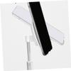 Angoily Heart Shaped Metal Desktop Tablet Holder Flexible Phone Support Bracket Silver Durable Stand for Home Office Use Compatible with All Tablets and Phones view 4