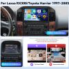 2G+64G Android 15 Car Stereo for Lexus RX300/Toyota Harrier 1997-2003 with Wireless Carplay Android Auto,9'' Touchscreen Car Radio with GPS Navigation,Bluetooth,WiFi/FM/RDS Radio,SWC+Backup Camera view 2