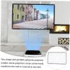 OKUMEYR 1Pc Portable Projection Screen Outdoor Indoor Cinema Cloth for Home Theater Events Weddings Easy to Carry Wrinkle Design view 3