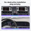 10.25Inch Dual Screen Car Radio Wireless CarPlay 8+128GB for Audi A6 2009-2012 Year with 2GMMI, Car Radio Stereo Multimedia, Support Wireless Android Auto Navigation, Mirrorlink (for Year 2010-2012) view 3