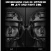 CZMYCBG Tactical Headset, Militar Hunting Shooting Noise Reduction Headphones, for OPS Core ARC and Wendy Helmet, 2 In 1(Green) view 4