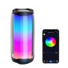 DoHome Portable Bluetooth Speaker, Clear Sound, RGB Lights Sync to Music TF-Card Wireless BT 5.3 Dual Stereo Pairing Wireless Speaker for Outdoor, Home, Party, Beach, Shower view 1