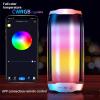 DoHome Portable Bluetooth Speaker, Clear Sound, RGB Lights Sync to Music TF-Card Wireless BT 5.3 Dual Stereo Pairing Wireless Speaker for Outdoor, Home, Party, Beach, Shower view 3
