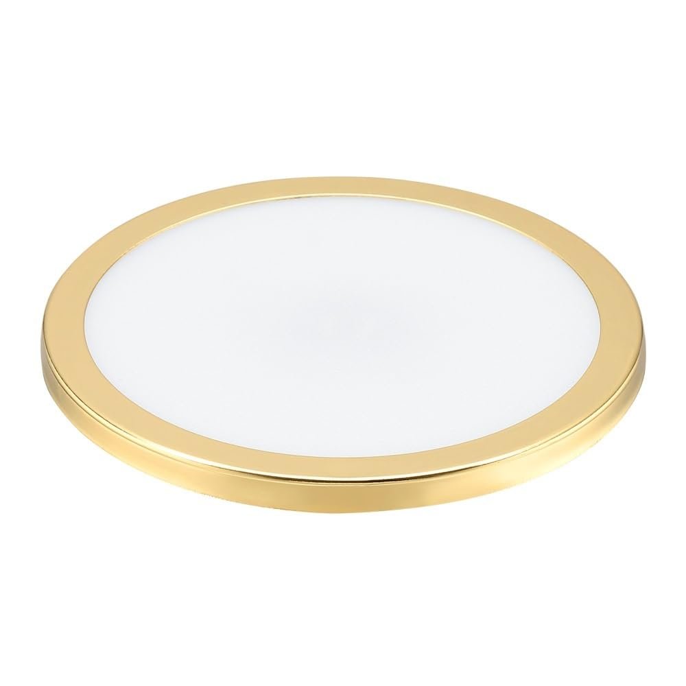 2pcs Round Lampshade Diffusers, Acrylic Protection Cover Lamp Shade Board for Barrel Chandeliers(126mm)