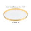 2pcs Round Lampshade Diffusers, Acrylic Protection Cover Lamp Shade Board for Barrel Chandeliers(126mm) view 2