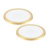 2pcs Round Lampshade Diffusers, Acrylic Protection Cover Lamp Shade Board for Barrel Chandeliers(126mm) view 4