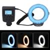 aqxreight Portable 48 LED Flash Light Lens Adapter Rings Kit for Fuji SLR Camera view 2