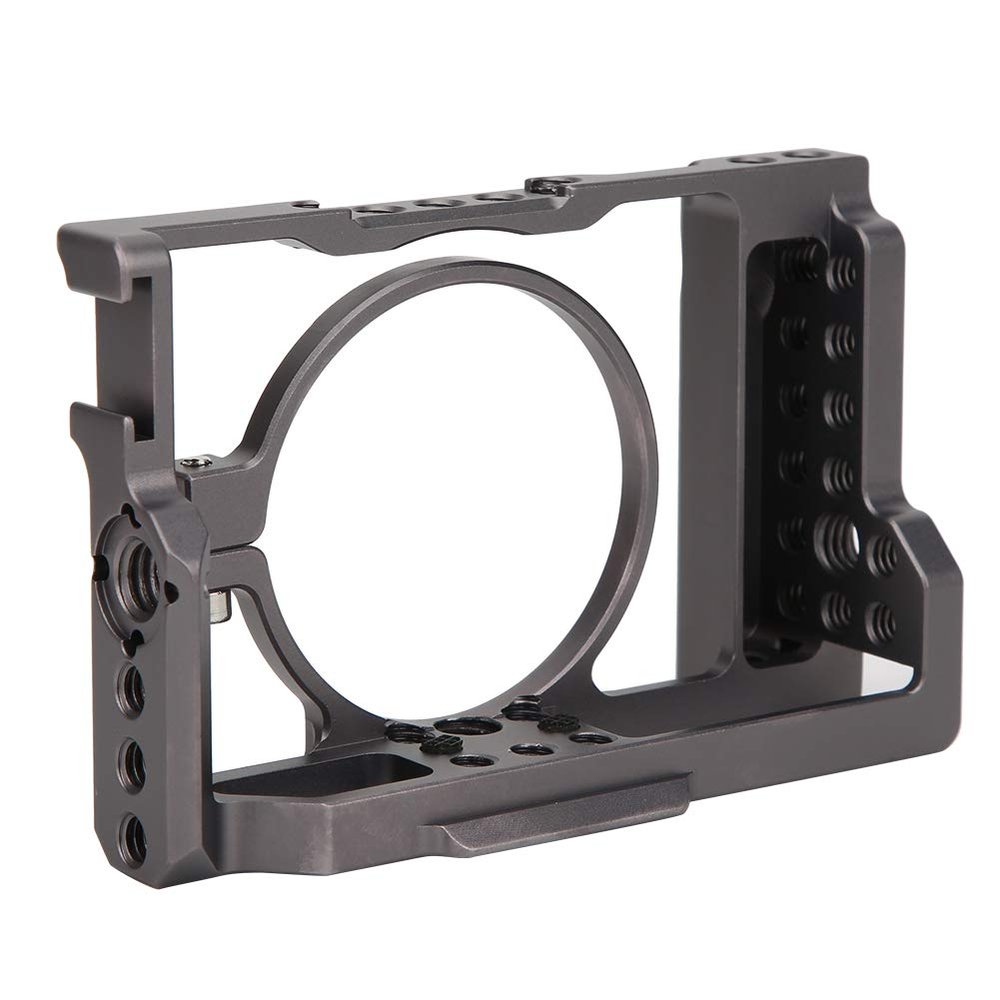 aqxreight Aluminum Alloy CNC Machining Photography Camera Rich Extension Case for RX100 M7 Cameras