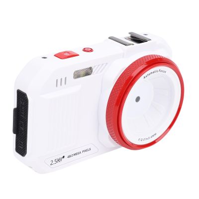 Zunate Dual Screens Digital Camera for Photography, WiFi 48MP Vlogging Cameras with 2.8" Screen, 16X Digital Zoom, Autofocus Video Camera for Travel (White)
