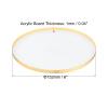 2pcs Round Lampshade Diffusers, Acrylic Protection Cover Lamp Shade Board for Barrel Chandeliers(152mm) view 2