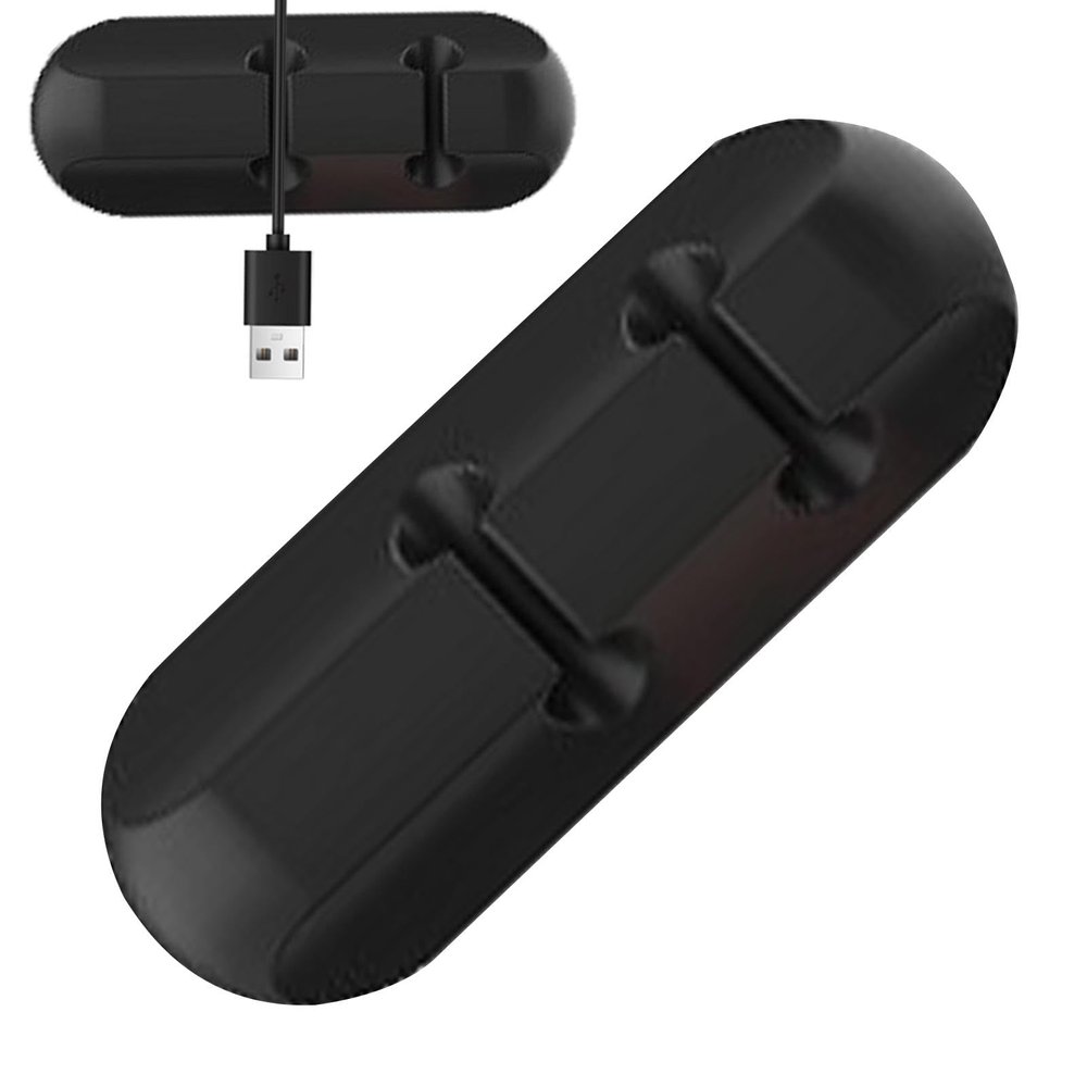 5PCS Cable Holder Clip - Self Adhesive Wire Keeper with Slots for Audio, Computer, & USB Cables, Multifunctional Organization