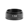 1pc 0.5X 1.5X Objective Barlow Objective Lens M42 Threaded Interface for 180X 200X 300X 500X Industrial Microscope Camera Lens(1.5X) view 1