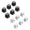 Cable Organizer for Desk, 6 Self-adhesive Cable Clips with Stylish Design, Great for USB Power Cord Management and Computer, Nightstand and Space Organization view 1