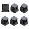 Cable Organizer for Desk, 6 Self-adhesive Cable Clips with Stylish Design, Great for USB Power Cord Management and Computer, Nightstand and Space Organization view 4