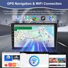 9.7" 4G+64G Car Stereo Radio for Cadillac Escalade/Sailway SLS 2007-2012 Double Din Android 14 Touch Screen Car Radio Receiver with Wireless Carplay Android Auto WiFi GPS Bluetooth FM Backup Camera view 3