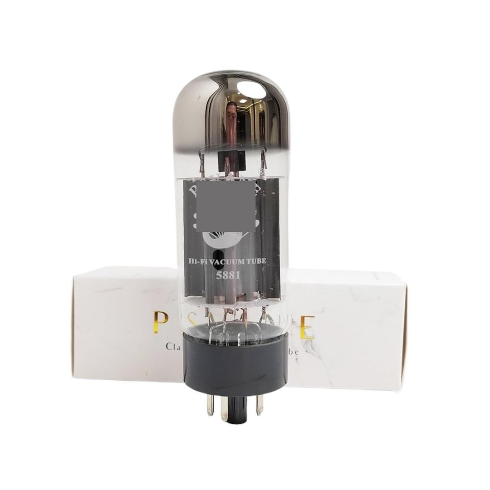 LHXEQJAM 5881 Tube | High-Fidelity Audio, Replaces 5881A/350C/6L6GC/6P3P(2pcs Matched Pair)