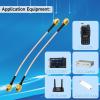 Yuslao SMA Coaxial Jumper Cable 6 inch 15cm SMA Male to Male RG316 Antenna Extension Cable (5-Pack) for RTL SDR Dongle SWR Meter 3G 4G LTE WiFi Antenna Router ADS-B Receiver Wireless Adapter view 3
