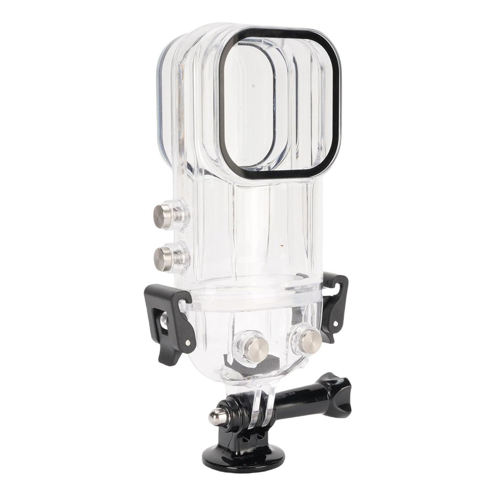 ciciglow Dive Case Fit for X3, Underwater 147FTWaterproof Diving Housing Cover, PC PMMA Action Camera Diving Protective Shell with Bracket Camera Accessories