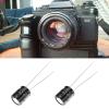 OTOTEC 5pcs 10V 220uF Camera Shutter Release Capacitors 6x7mm Compatible with Minolta X-700 X-300 view 2