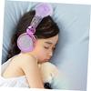 KICHOUSE Unicorn Cartoon Kids Headphones with Microphone Over-Ear Design Safe Volume Limiter for School Wired Earphones for Mobile and Computer view 3