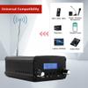 Long Range FM Radio Broadcast Transmitter 7W, Low Power Stereo Mini Radio Station Transmitter for Drive-in Movie, Fireworks Show, Church and Outdoor Events view 4