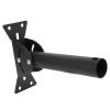 Antenna Mount Pole Stainless Steel Heavy Duty Adjustable Outdoor TV Antenna Mounting Pole Bracket for Wall Eave Roof Installation Includes All Hardware (Straight) view 4