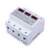 2025 Trend Three Phase Adjustable Over and Under Voltage Protector Automatic Recovery Protective Device Reset 63A 380V view 2