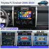 8Core Car Stereo Radio for Toyota FJ Cruiser 2006-2020 Android 13 9 inch Touch Screen Wireless CarPlay & Android Auto Support GPS Navigation Bluetooth 4G WiFi DSP SWC FM/AM/RDS Radio 48EQ Support JBL view 2