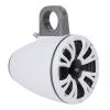 Audiopipe 8" Marine Tower Speakers (APMP-850WTW), 250W Pro Audio System with Weatherproof Housing, Directional Mount, LED Wire Port, White, Sold in Pair view 1